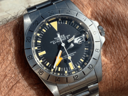 1980 Rolex Explorer II "Steve McQueen aka Orange Hand" Ref. 1655 MK4 Dial