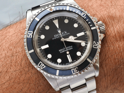 1978 Rolex Submariner Ref. 5513 Unpolished "Maxi MK1" Dial
